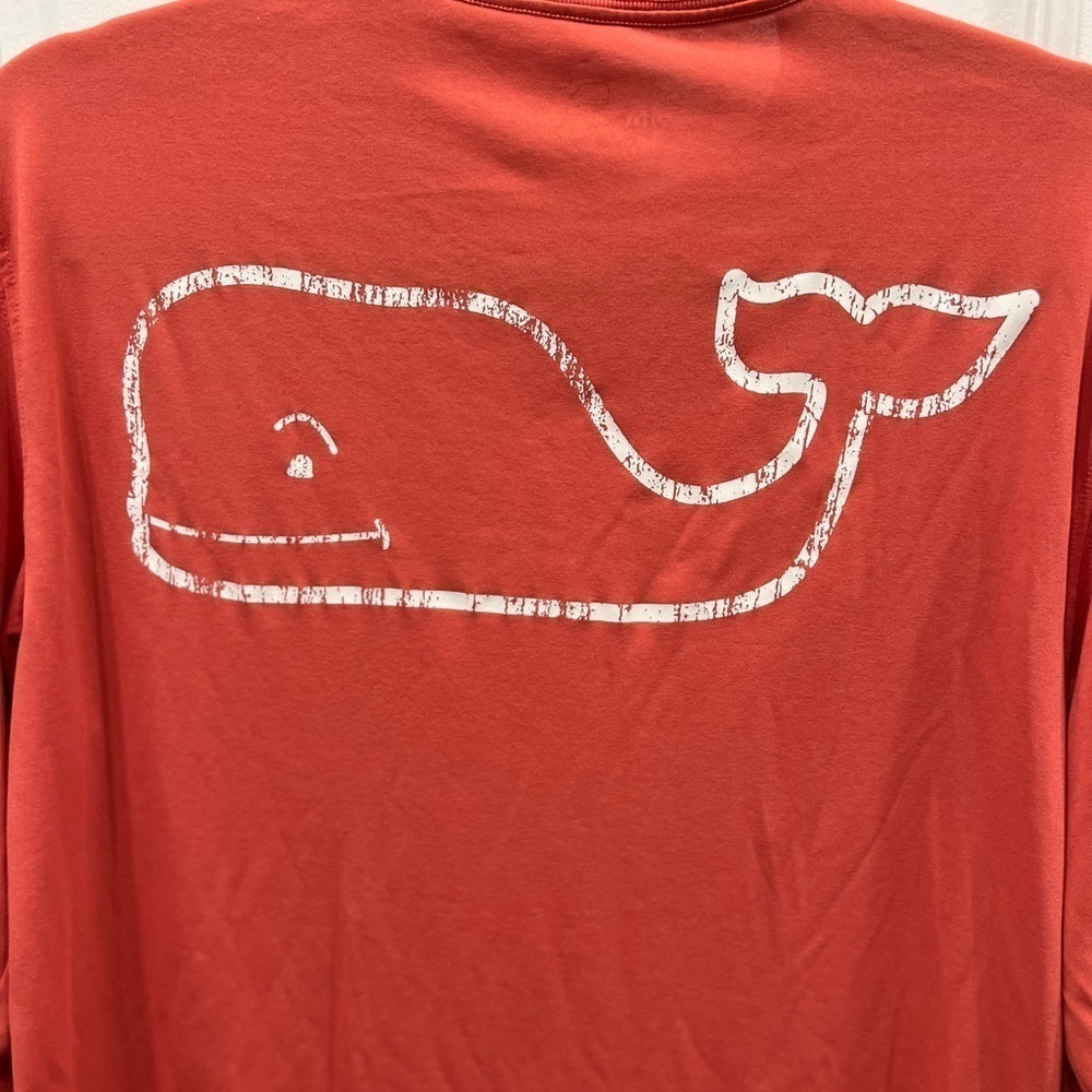 Vineyard Vines Unisex Long Sleeve Performance Tee Shirt Size Medium - Picture 3 of 7